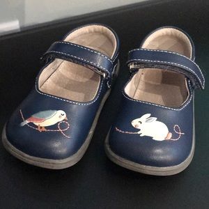 See Kai Run, Mary Jane, Navy Bird Bunny, Toddler 7